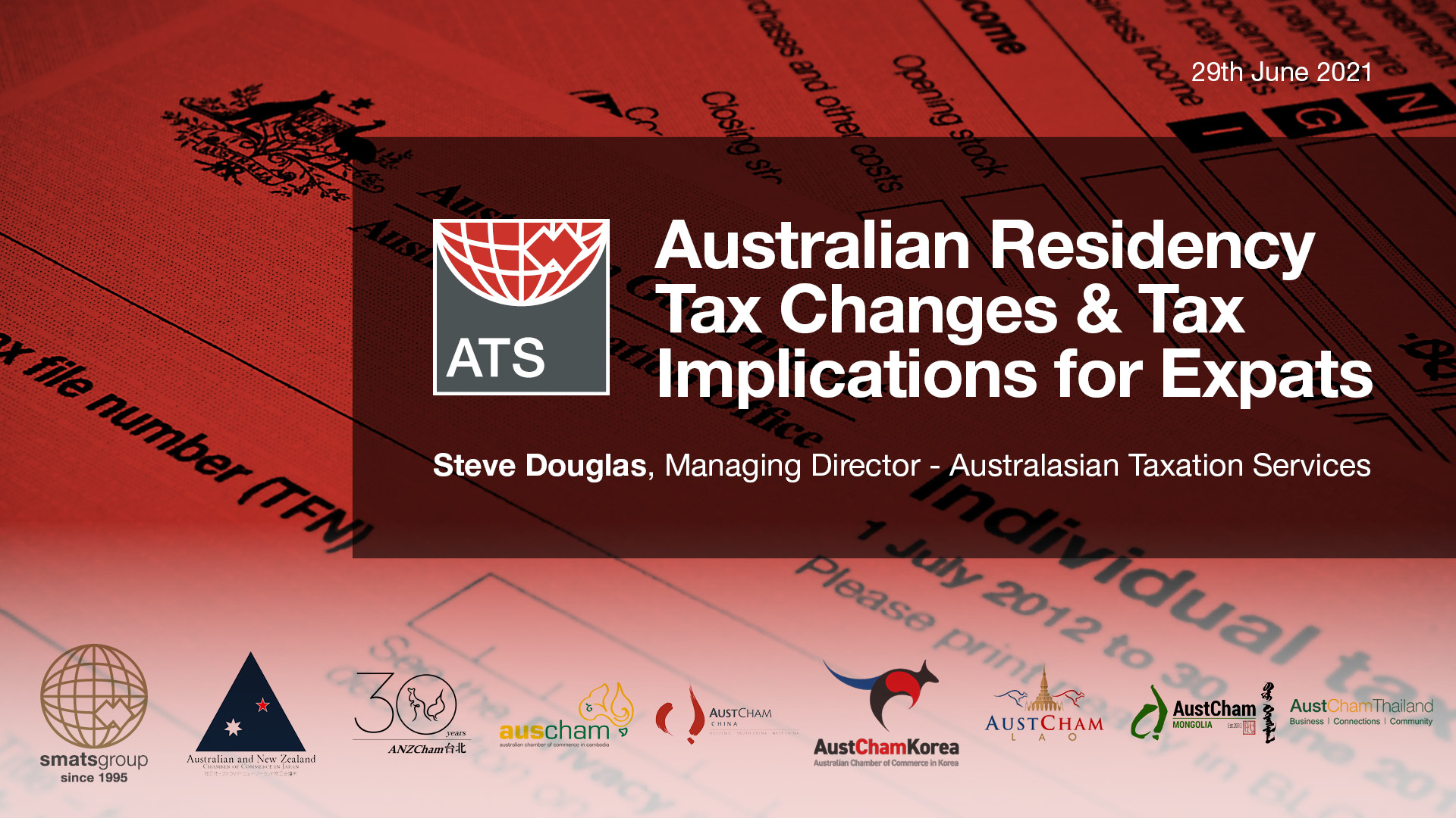 Australian residency tax changes and implications for expats